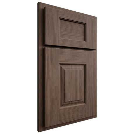 Shiloh Cabinetry Partial Overlay Summit White Oak Rift Cut Mineral Door