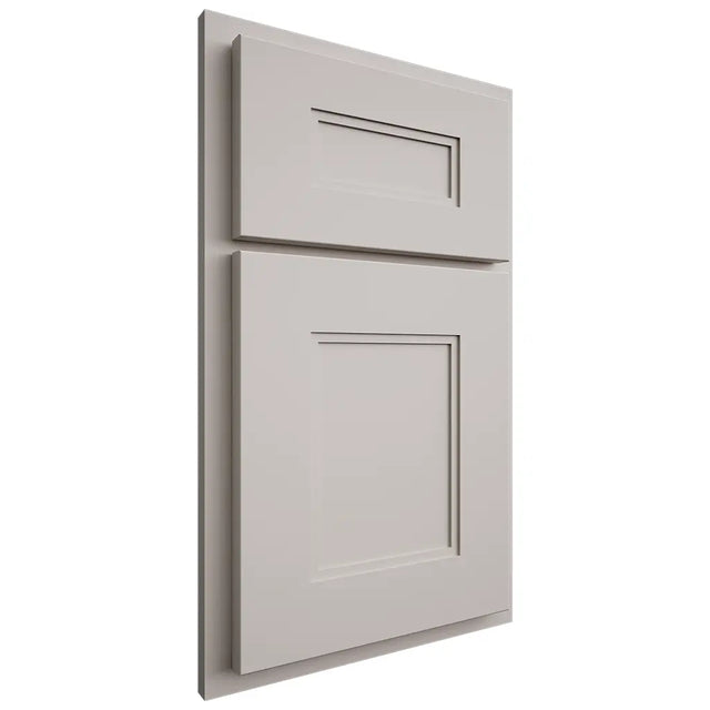 Shiloh Cabinetry Partial Overlay Tahoe Paintable Amazing Gray Door