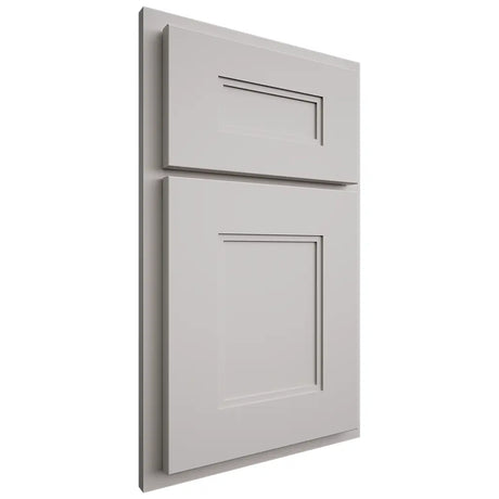 Shiloh Cabinetry Partial Overlay Tahoe Paintable Mindful Gray Door