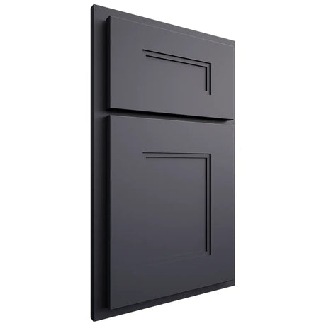 Shiloh Cabinetry Partial Overlay Tahoe Paintable Outerspace Door