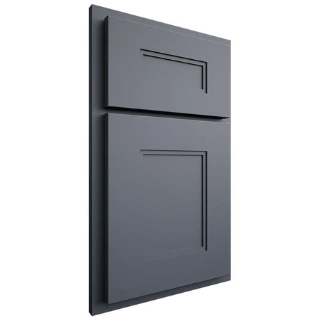 Shiloh Cabinetry Partial Overlay Tahoe Paintable Slate Tile Door
