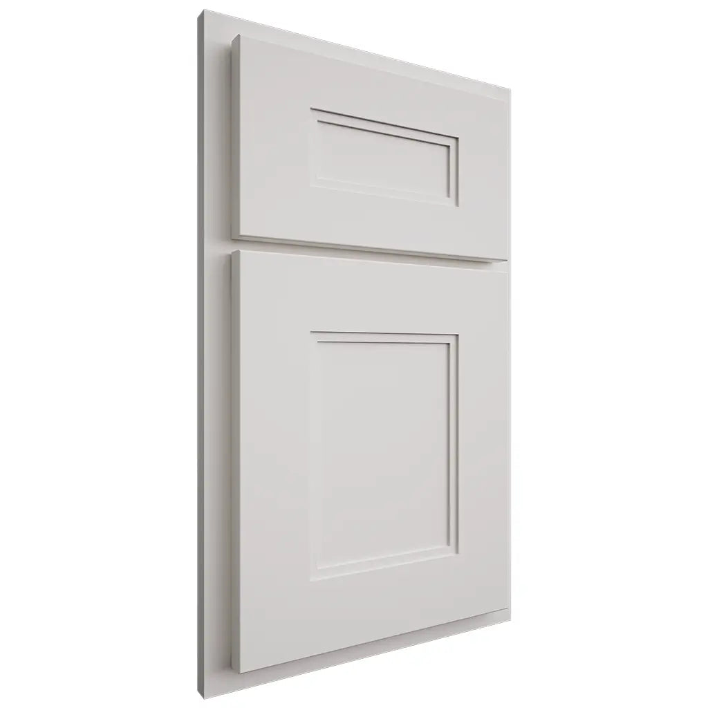 Shiloh Cabinetry Partial Overlay Tahoe Paintable Soft White Door