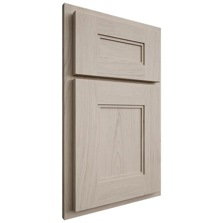 Shiloh Cabinetry Partial Overlay Tahoe Poplar Plain Cut Seagull Door