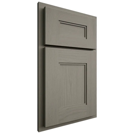 Shiloh Cabinetry Partial Overlay Tahoe Walnut Plain Cut Thyme Door
