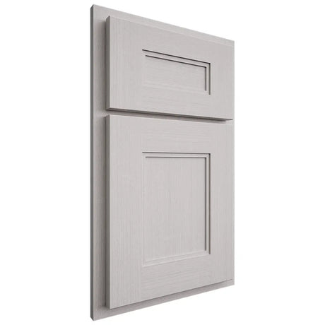 Shiloh Cabinetry Partial Overlay Tahoe White Oak Quarter Sawn Cotton Door