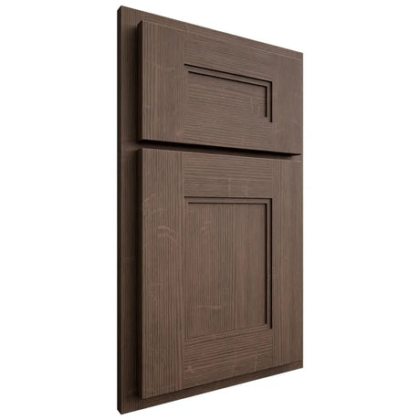 Shiloh Cabinetry Partial Overlay Tahoe White Oak Quarter Sawn Mineral Door