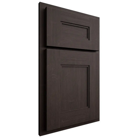 Shiloh Cabinetry Partial Overlay Tahoe White Oak Quarter Sawn Morel Door
