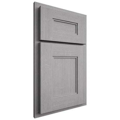 Shiloh Cabinetry Partial Overlay Tahoe White Oak Quarter Sawn Stratus Door