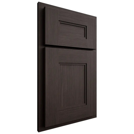 Shiloh Cabinetry Partial Overlay Tahoe White Oak Rift Cut Morel Door