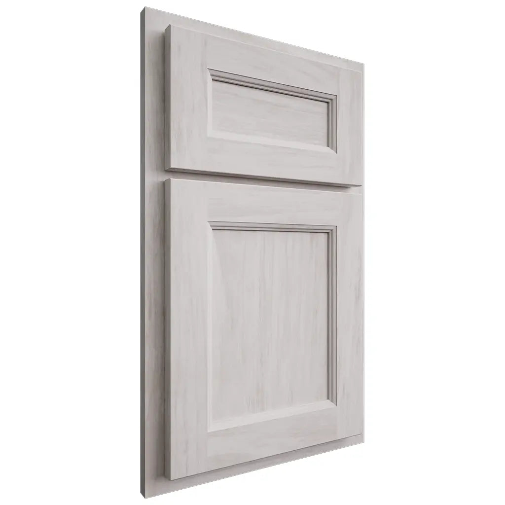 Shiloh Cabinetry Partial Overlay Ward Alder Plain Cut Cotton Door