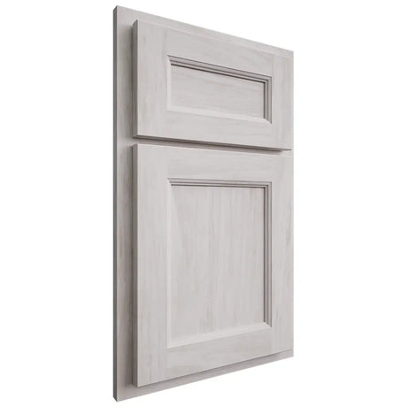 Shiloh Cabinetry Partial Overlay Ward Alder Plain Cut Cotton Door