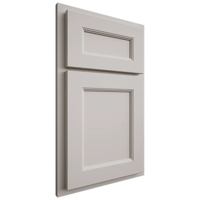 Shiloh Cabinetry Partial Overlay Ward Paintable Amazing Gray Door
