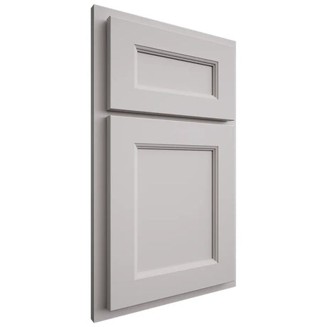 Shiloh Cabinetry Partial Overlay Ward Paintable Light French Gray Door