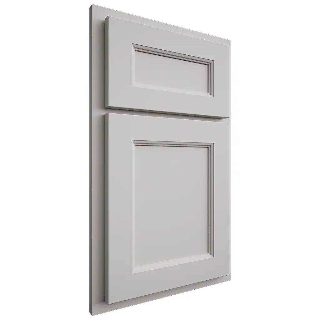 Shiloh Cabinetry Partial Overlay Ward Paintable Mindful Gray Door