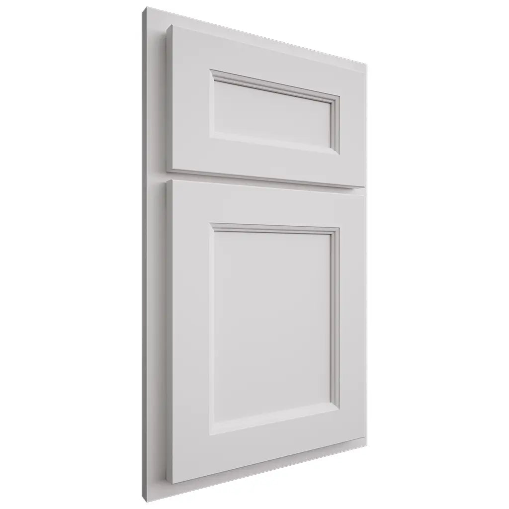 Shiloh Cabinetry Partial Overlay Ward Paintable Pure White Door