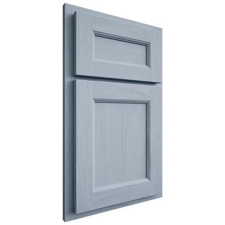 Shiloh Cabinetry Partial Overlay Ward Poplar Plain Cut Sky Door