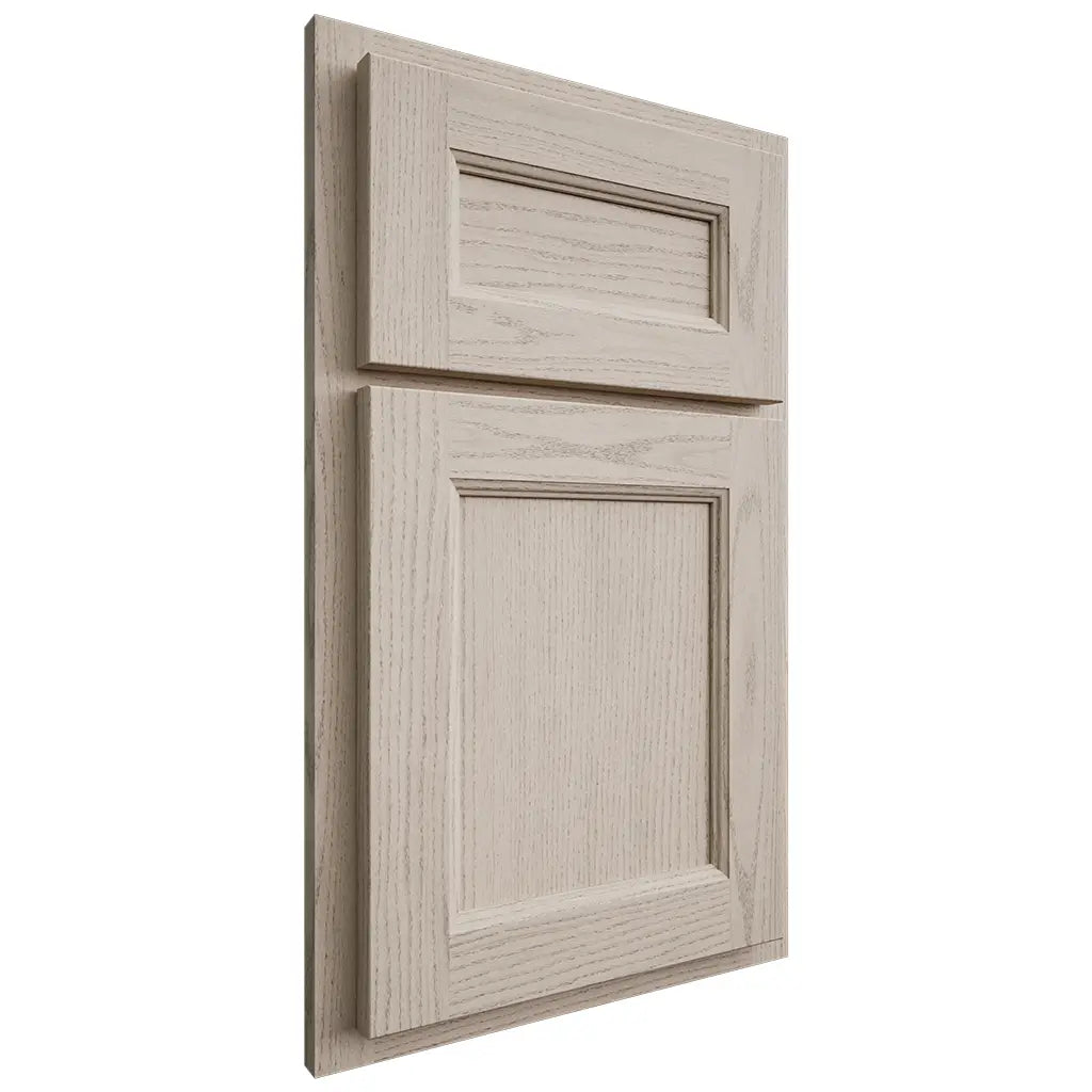 Shiloh Cabinetry Partial Overlay Ward Walnut Plain Cut Seagull Door