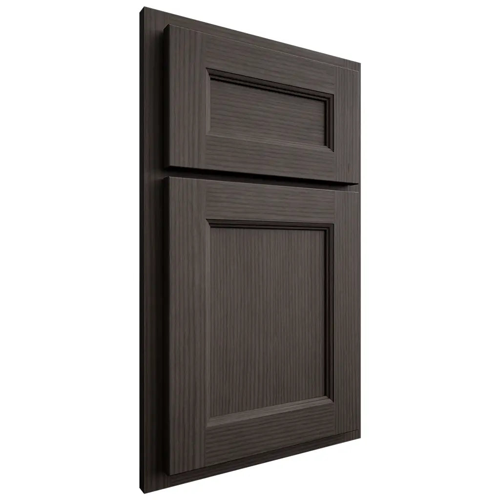 Shiloh Cabinetry Partial Overlay Ward White Oak Rift Cut Creekside Door