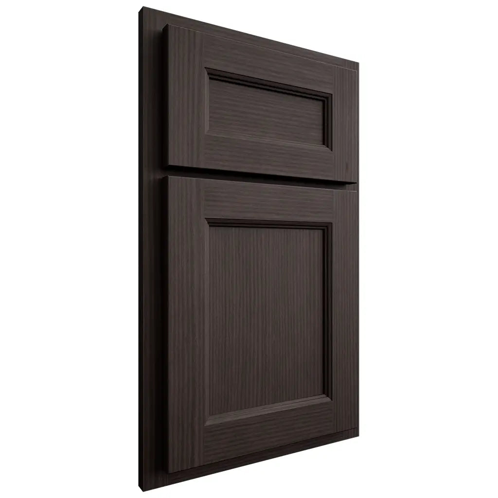 Shiloh Cabinetry Partial Overlay Ward White Oak Rift Cut Morel Door