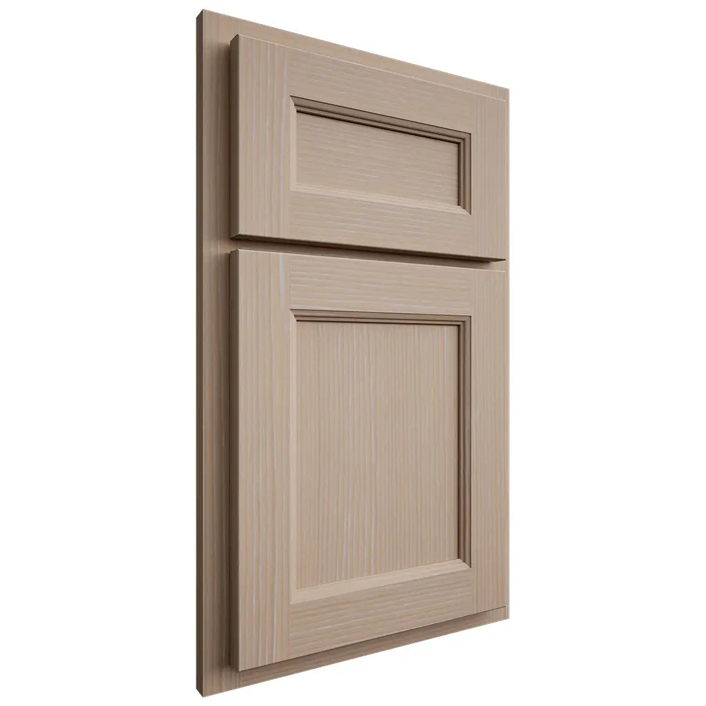 Shiloh Cabinetry Partial Overlay Ward White Oak Rift Cut Straw Door