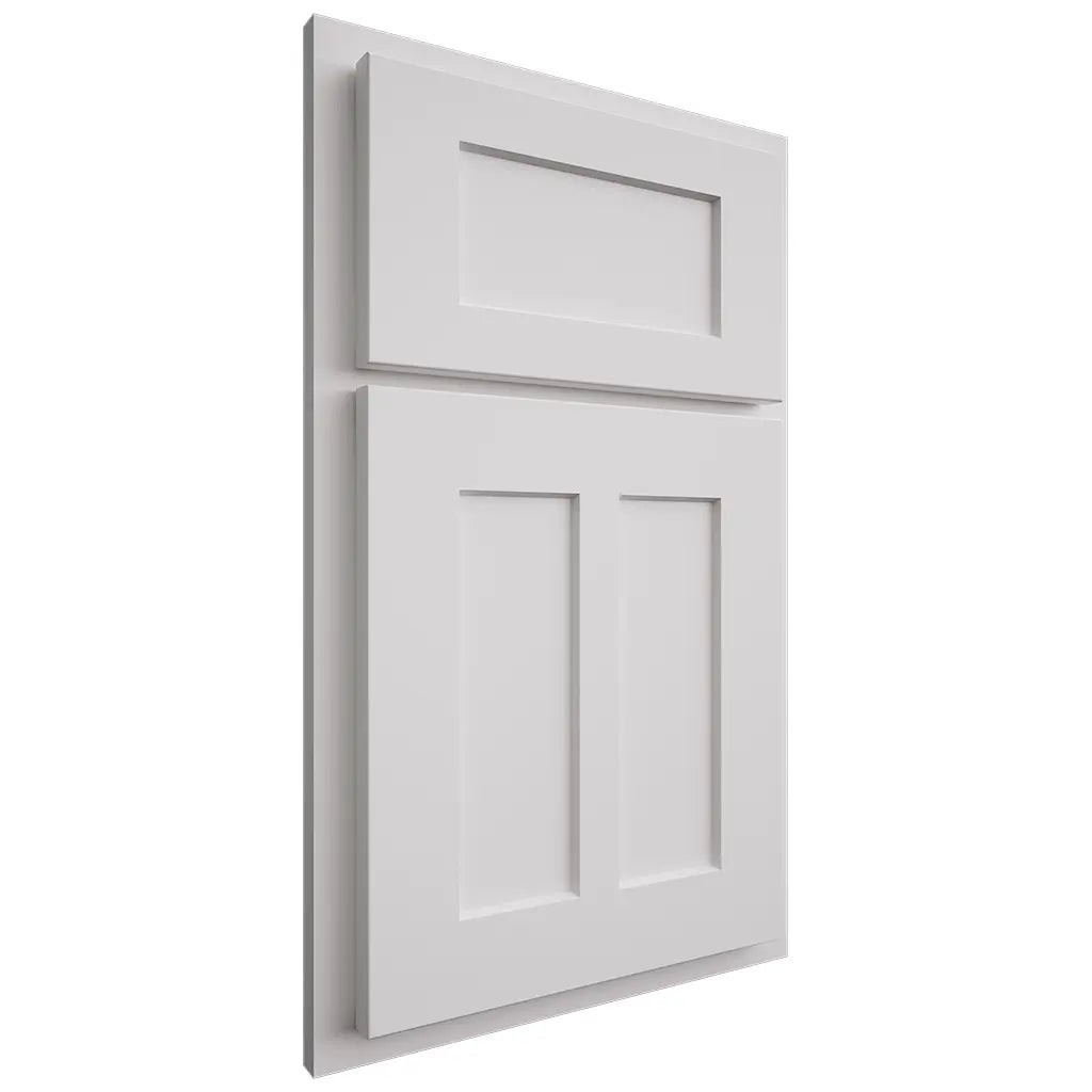 Shiloh Cabinetry Partial Overlay Wilmington Paintable Pure White Door
