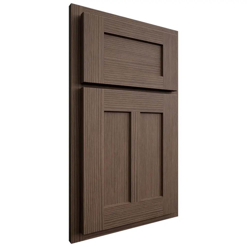 Shiloh Cabinetry Partial Overlay Wilmington White Oak Rift Cut Mineral Door