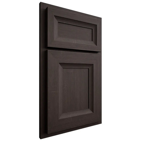 Shiloh Cabinetry Partial Overlay Windsor White Oak Quarter Sawn Morel Door