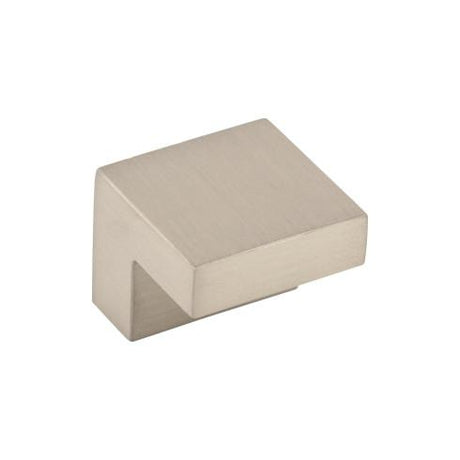 Square Knob ( Zinc Alloy | Brushed Satin Nickel - Asbury Collection ) | Manufactured Globally