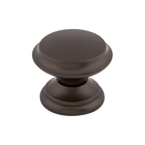 Flat Top Knob ( Zinc Alloy | Oil Rubbed Bronze - Dakota Collection ) | Manufactured Globally