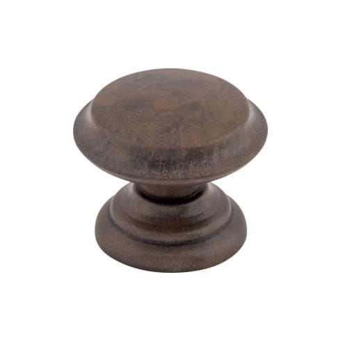 Flat Top Knob ( Zinc Alloy | Patina Rouge - Dakota Collection ) | Manufactured Globally
