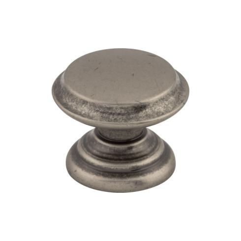 Flat Top Knob ( Zinc Alloy | Pewter Antique - Dakota Collection ) | Manufactured Globally