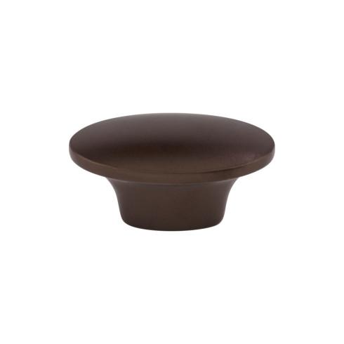 Oval Knob ( Zinc Alloy | Oil Rubbed Bronze - Dakota Collection ) | Manufactured Globally