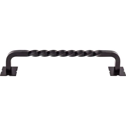 Normandy Twist Appliance Pull ( Steel | Patina Black - Appliance Collection ) | Manufactured Globally
