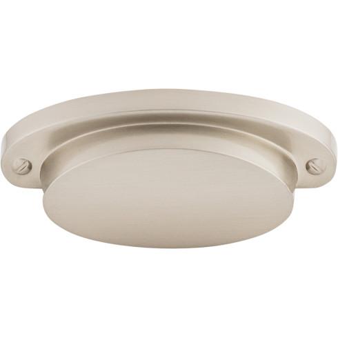 Dakota Cup Pull ( Zinc Alloy | Brushed Satin Nickel - Asbury Collection ) | Manufactured Globally