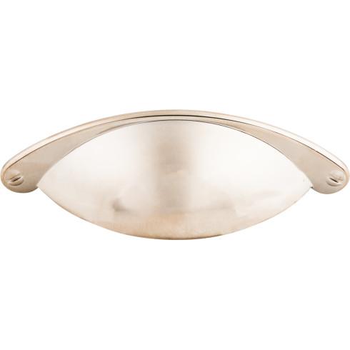 Somerset Cup Pull ( Zinc Alloy | Polished Nickel - Asbury Collection ) | Manufactured Globally