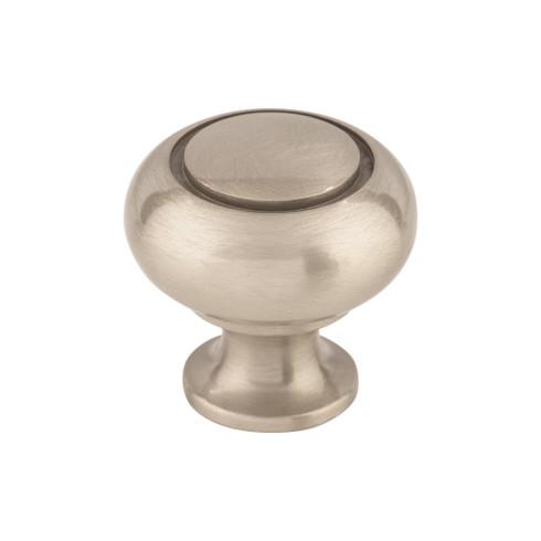 Ring Knob ( Brass | Brushed Satin Nickel - Asbury Collection ) | Manufactured Globally