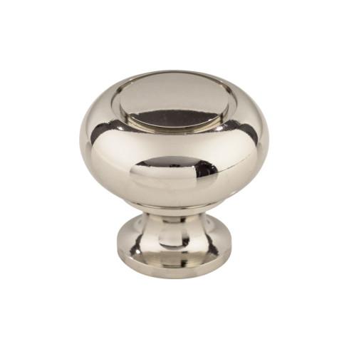 Ring Knob ( Brass | Polished Nickel - Asbury Collection ) | Manufactured Globally