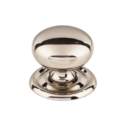 Victoria Knob ( Zinc Alloy | Polished Nickel - Asbury Collection ) | Manufactured Globally
