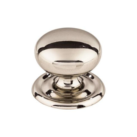 Victoria Knob ( Zinc Alloy | Polished Nickel - Asbury Collection ) | Manufactured Globally