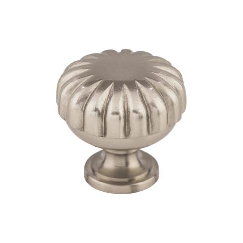 Melon Knob ( Zinc Alloy | Brushed Satin Nickel - Asbury Collection ) | Manufactured Globally