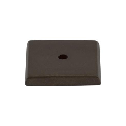 Aspen Square Backplate ( Cast Bronze | Medium Bronze - Aspen Collection ) | Manufactured Globally