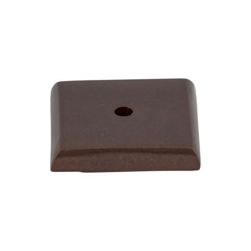 Aspen Square Backplate ( Cast Bronze | Mahogany Bronze - Aspen Collection ) | Manufactured Globally