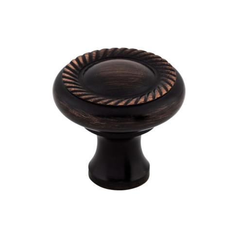 Swirl Cut Knob ( Zinc Alloy | Tuscan Bronze - Somerset II Collection ) | Manufactured Globally