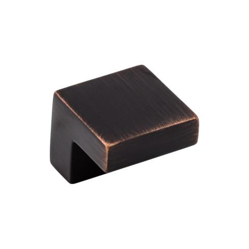 Square Knob ( Zinc Alloy | Tuscan Bronze - Nouveau III Collection ) | Manufactured Globally