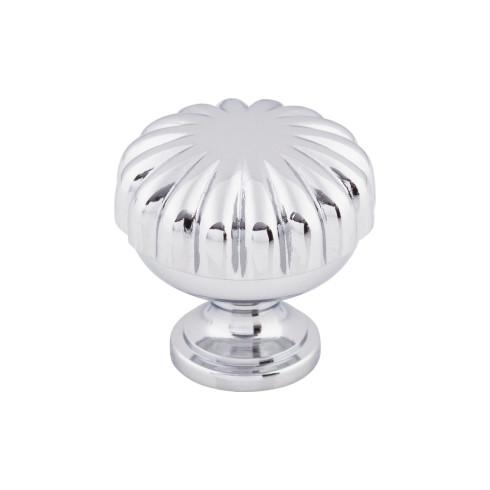 Melon Knob ( Zinc Alloy | Polished Chrome - Somerset II Collection ) | Manufactured Globally