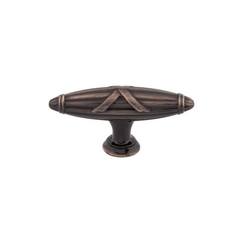 Ribbon & Reed T-Pull ( Zinc Alloy | Tuscan Bronze - Edwardian Collection ) | Manufactured Globally