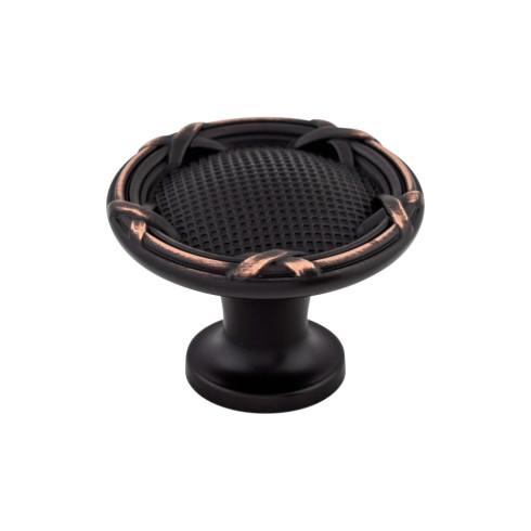 Ribbon & Reed Knob ( Zinc Alloy | Tuscan Bronze - Edwardian Collection ) | Manufactured Globally