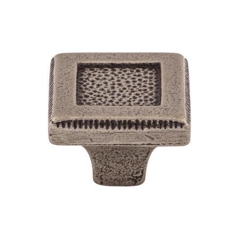 Square Inset Knob ( Cast Iron | Cast Iron - Britannia Collection ) | Manufactured Globally