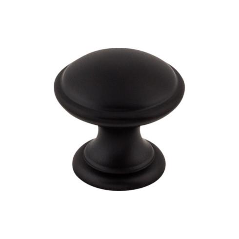 Rounded Knob ( Zinc Alloy | Flat Black - Dakota Collection ) | Manufactured Globally
