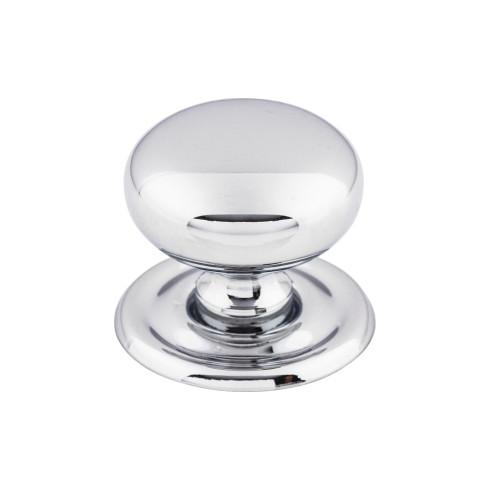 Victoria Knob ( Zinc Alloy | Polished Chrome - Britannia Collection ) | Manufactured Globally